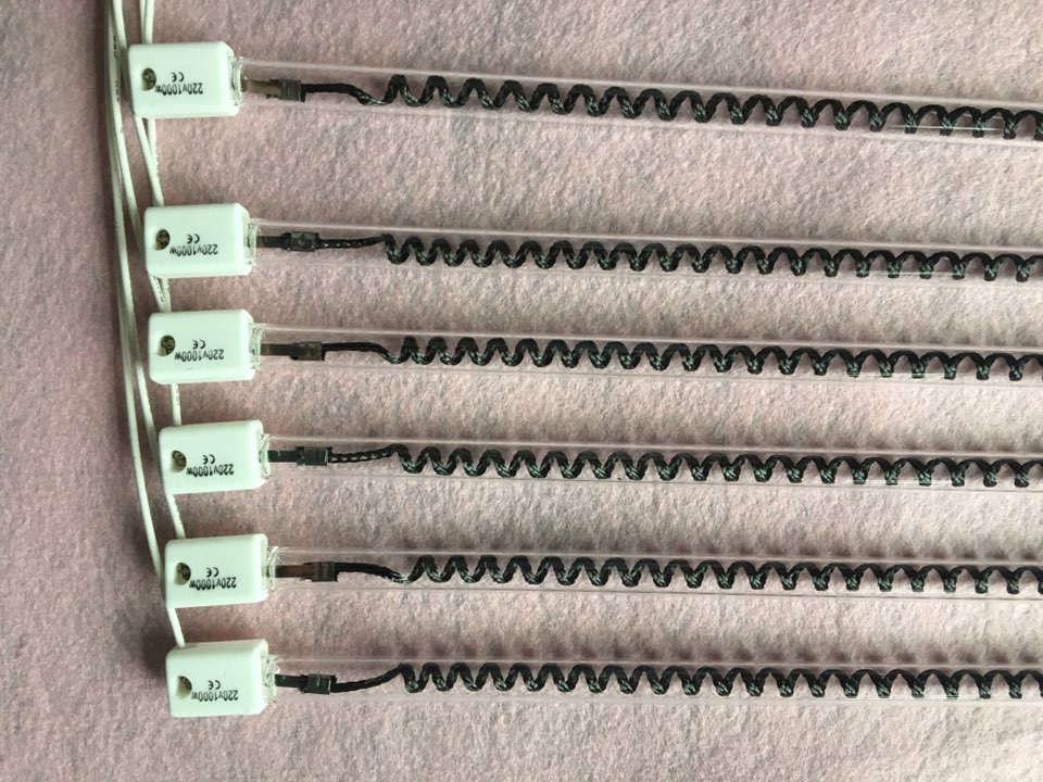 Lampă de încălzire cu infraroșu îndepărtat din fibră de carbon 560mm 1500w lămpi de încălzire cu infraroșu 1000w de vânzare