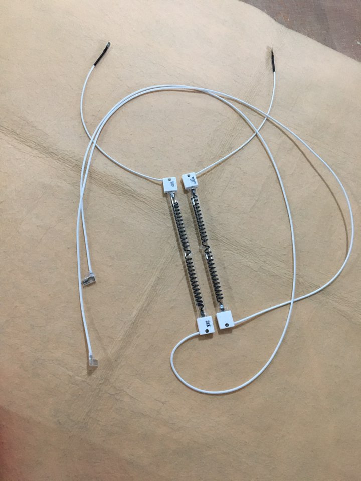 Carbon fiber heat lamp for XP600