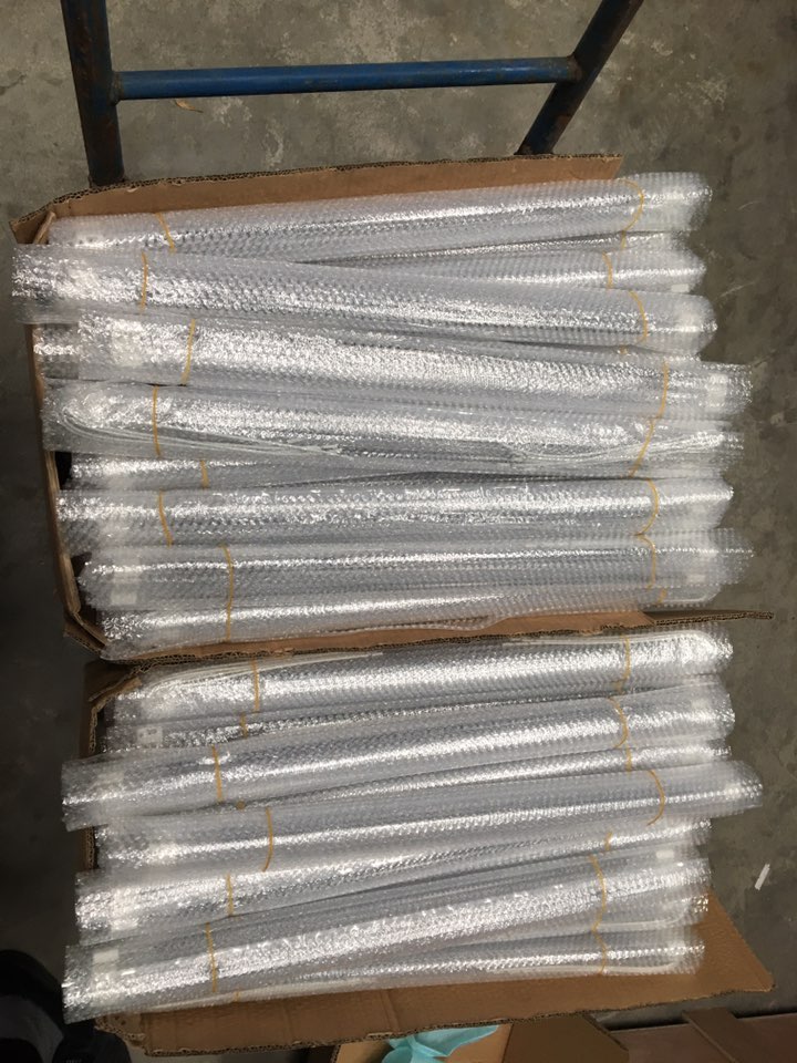 Service OEM lampes à chaleur en fibre de carbone infrarouge 600 mm 1300 W chauffeur en fibre de carbone et quartz