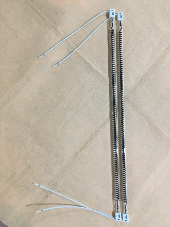 Lampă de căldură din fibră de carbon de 10mm pentru echipamente de întreținere auto.