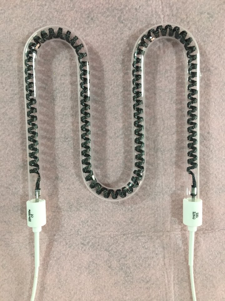 quartz glass carbon fiber infrared heat lamp
