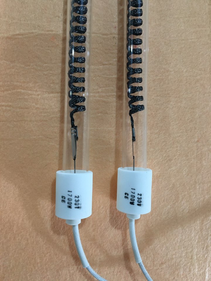 kolfiberuppvärmningstuber